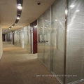 Commercial Double Glass Shutter Aluminum Partition